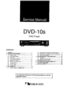 Nakamichi DVD-10S-Service-Manual